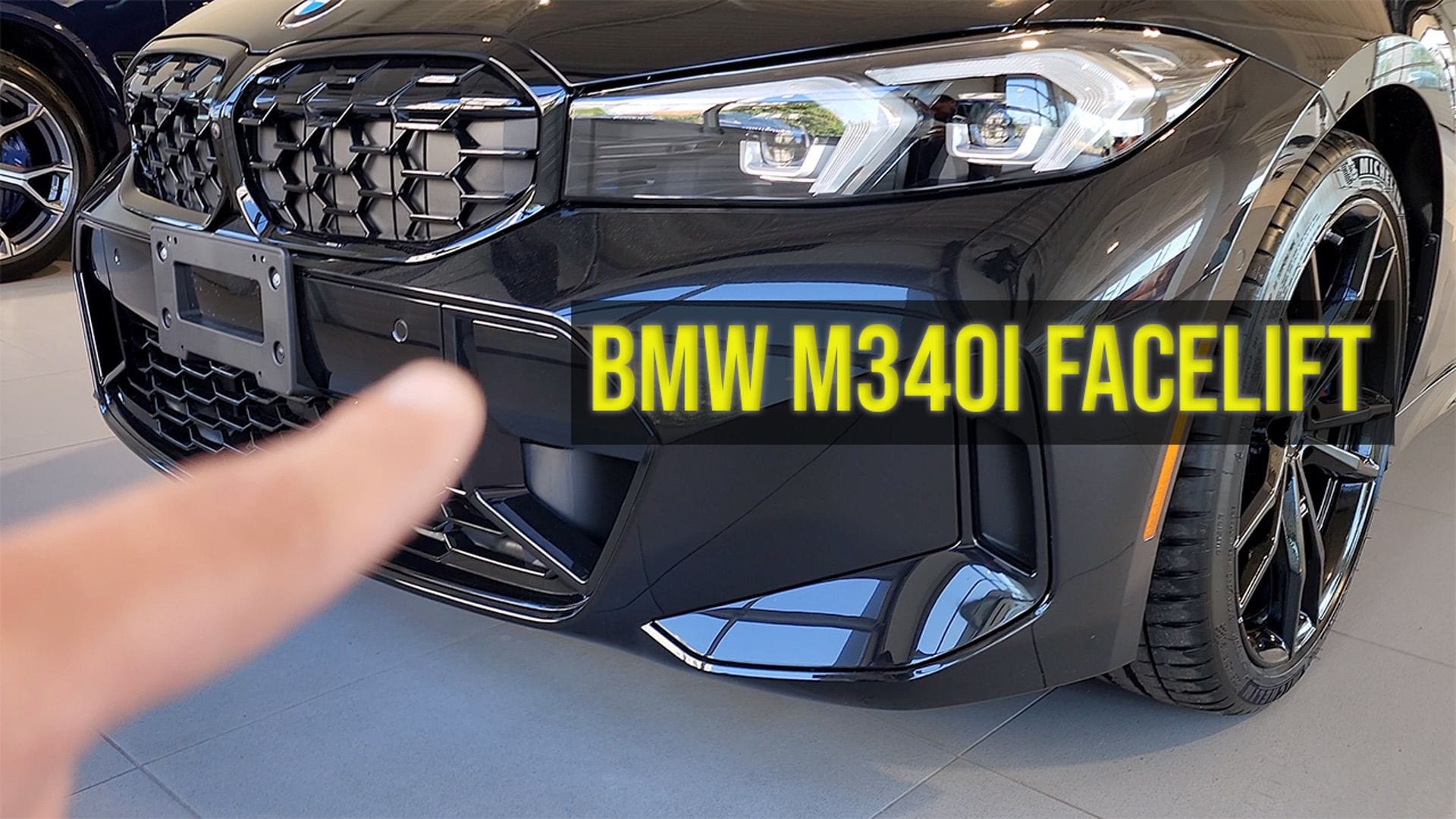 Upclose with the 2023 BMW M340i Facelift