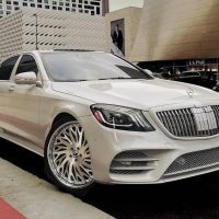 Someone Bleached the W222 Mercedes-Benz S 560 and It Looks So... White