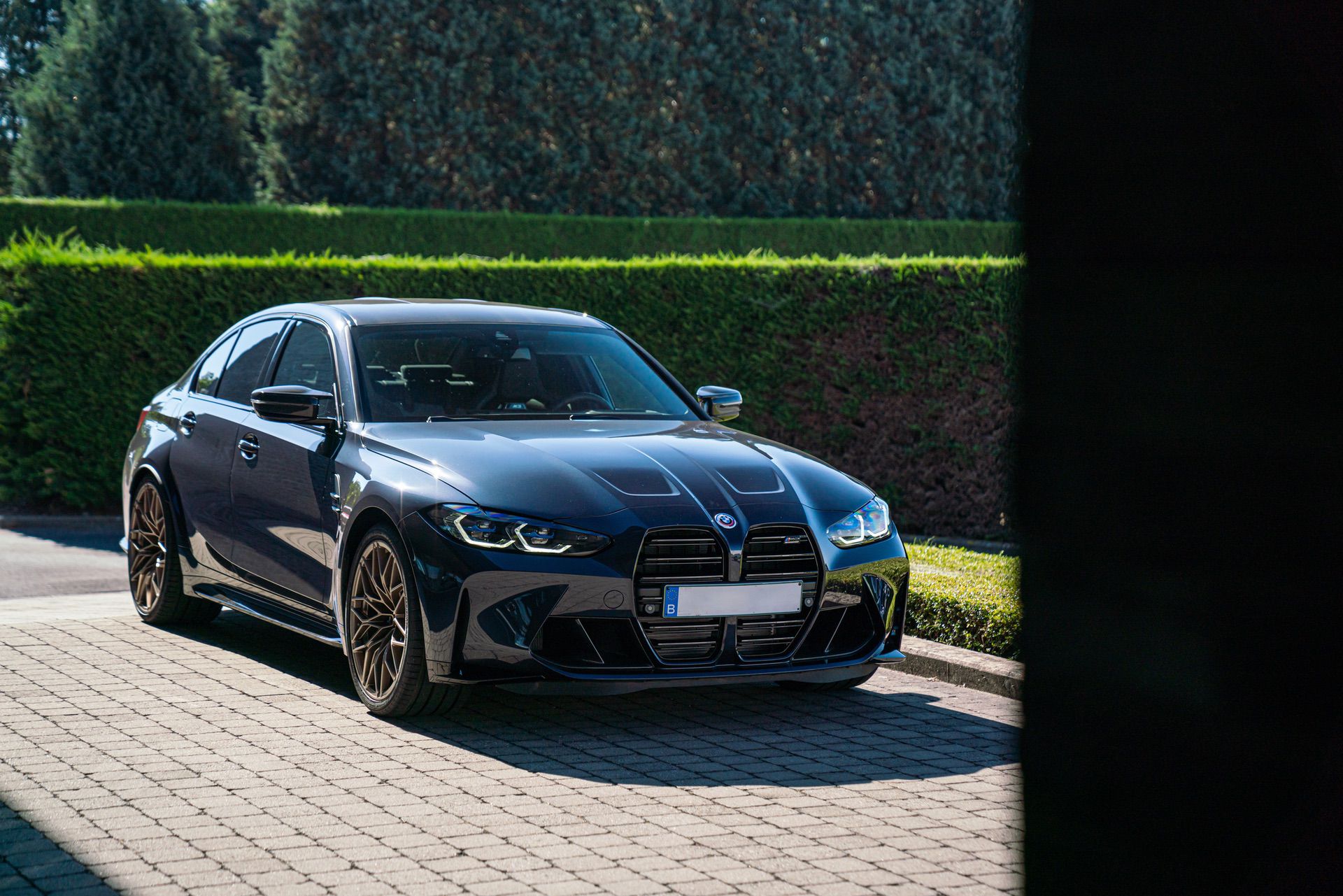 BMW M3 In Macao Blue Decked Out With M Performance Parts