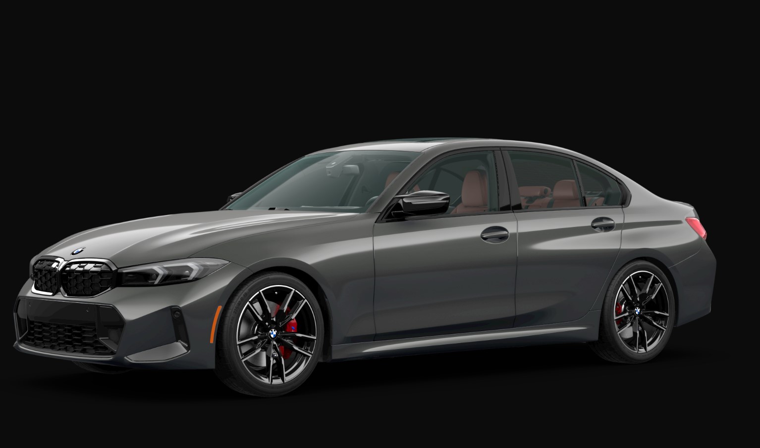 2023 BMW 3 Series Walkaround Video Shows M340i Dravit Gray With Tacora Red Interior