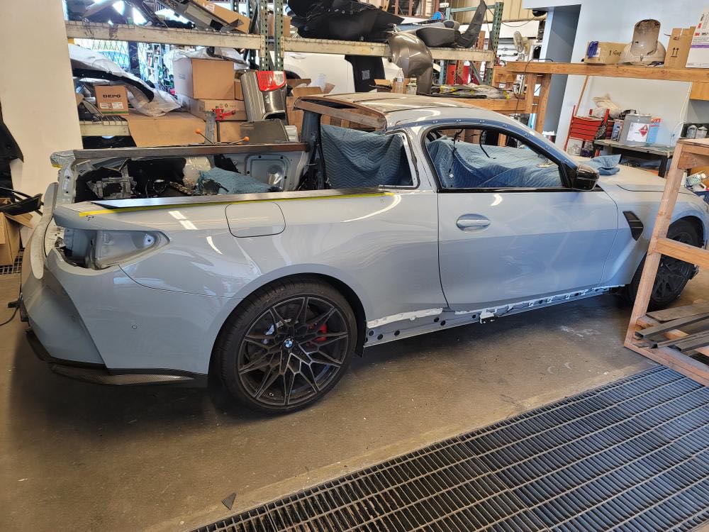 Brand New BMW M4 Getting Pickup Truck Conversion For SEMA