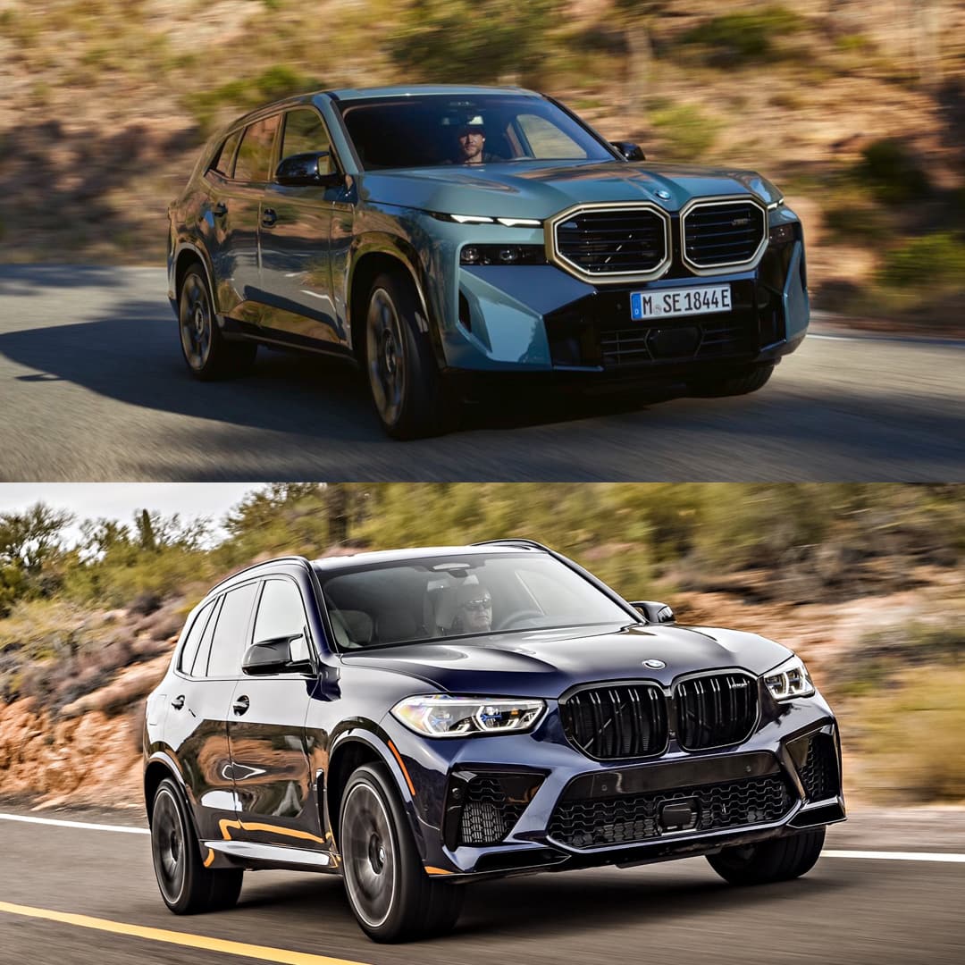 Photo Comparison: BMW XM vs BMW X5 M—How Much More Special is the XM?