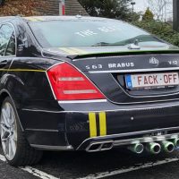 Spotted in Disneyland, This Mercedes-Benz S-Class Seems Fit for the Phantom Manor