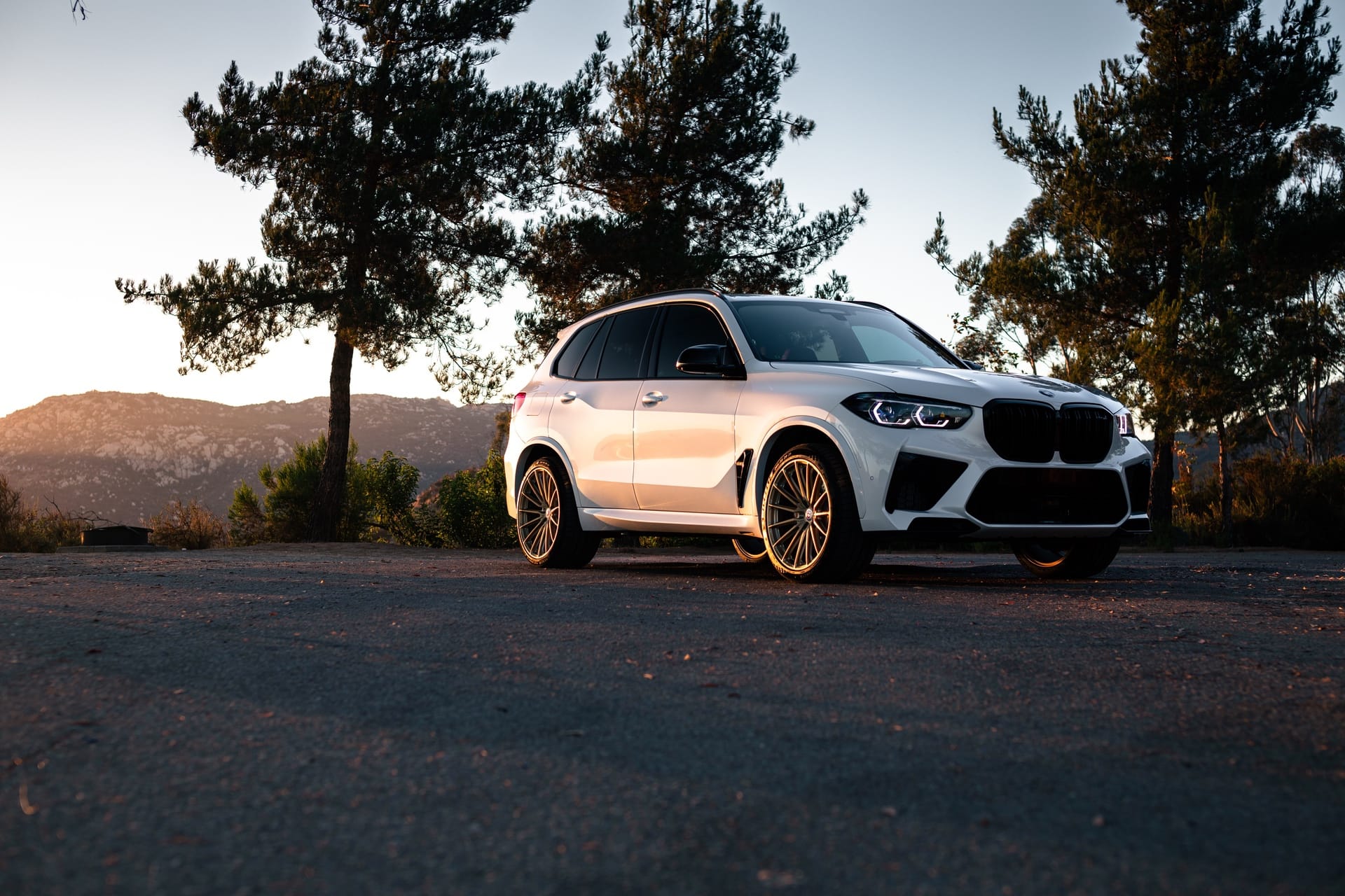 BMW X5 M Competition gets frozen polished gold wheels from HRE