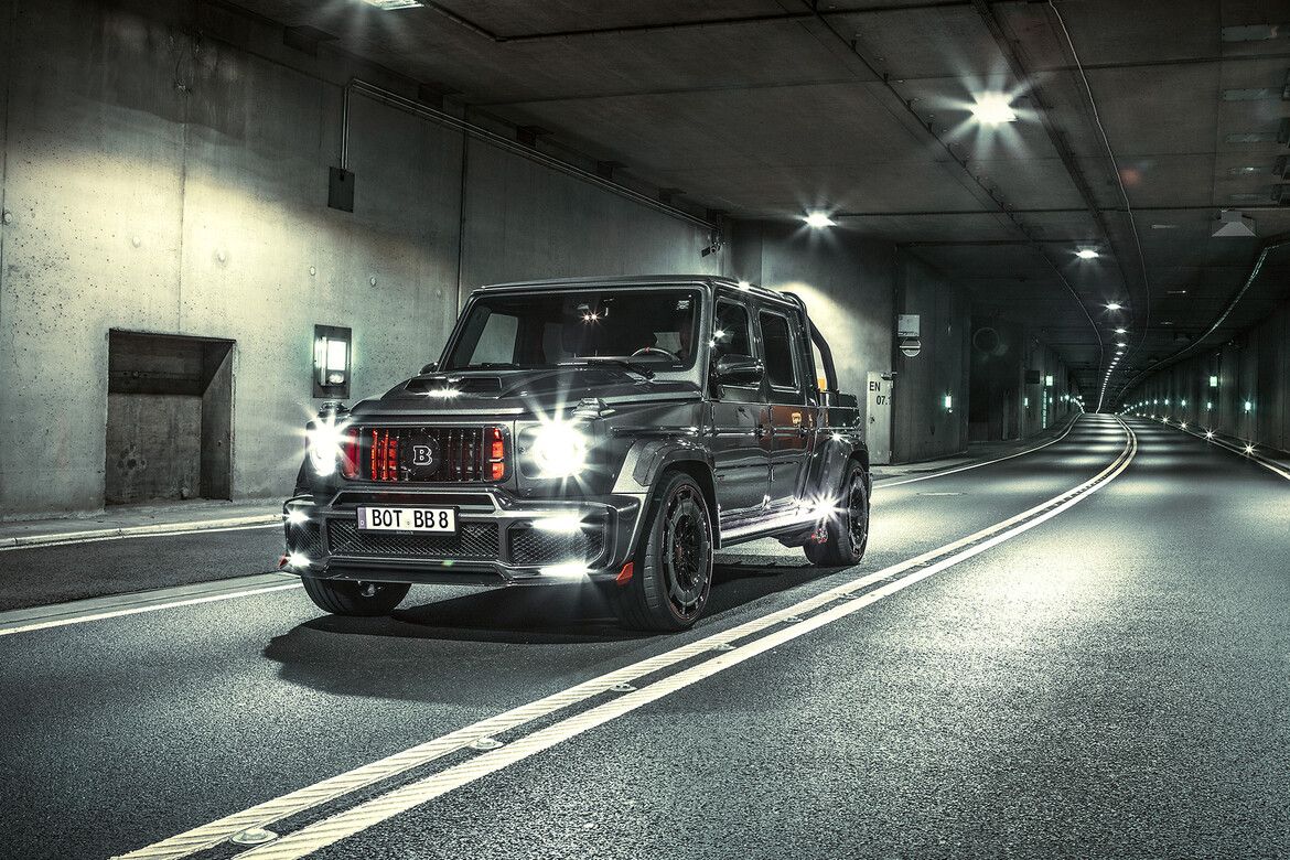 Brabus Turns the Mercedes-AMG G63 Into a 900-HP Luxury Pickup Truck
