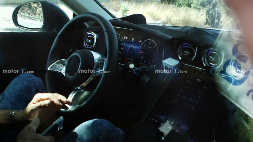 New Spy Shots Reveal the Interior of the Mercedes-Benz CLE Coupe