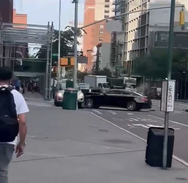 Mercedes-Benz S-Class Coupe Goes Live-Action GTA on a Toyota Rav4