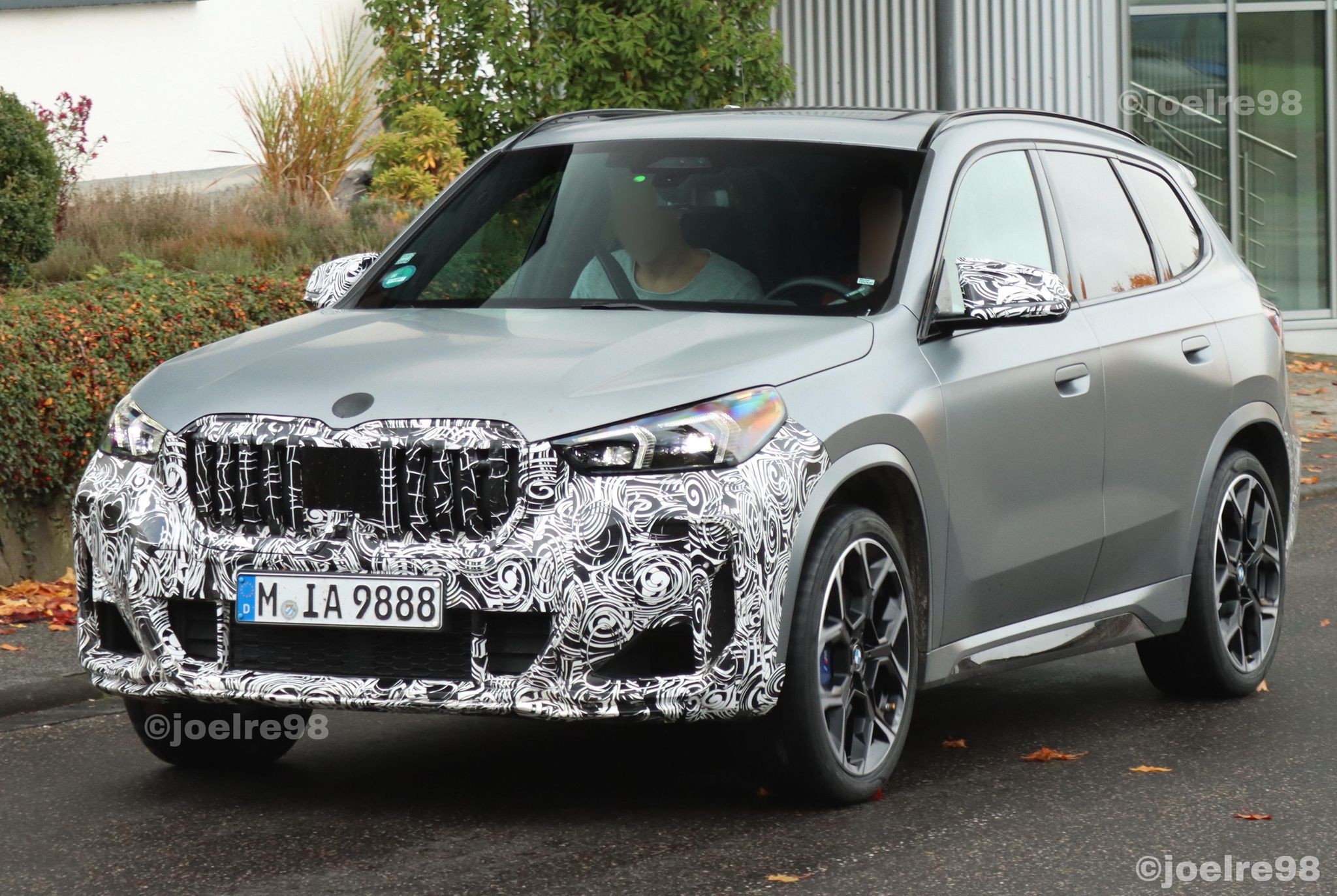 2023 BMW X1 M35i Spied With Most Of The Camouflage Removed