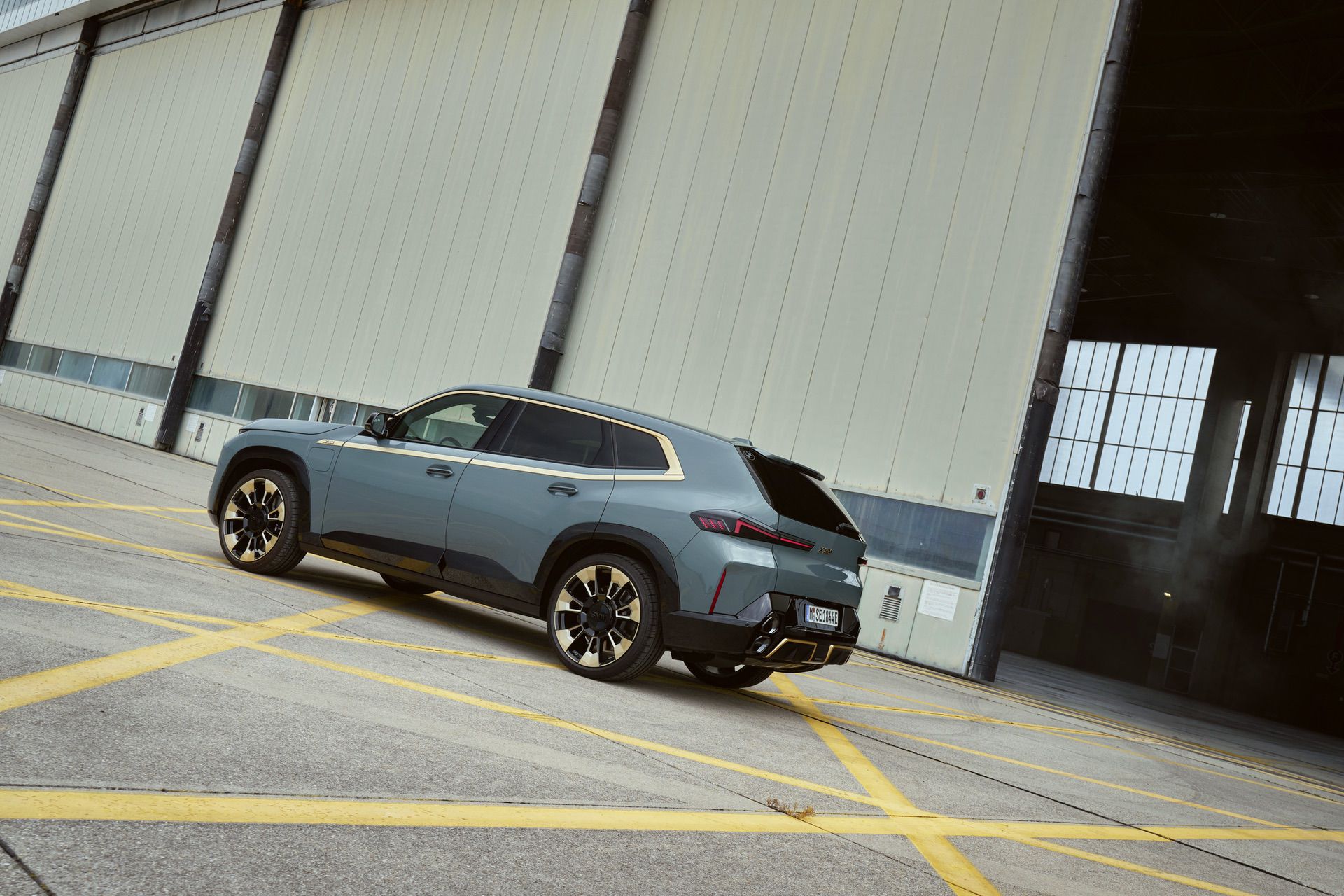 2023 BMW XM Arrives At BMW Welt In Cape York Green With Gold Accents