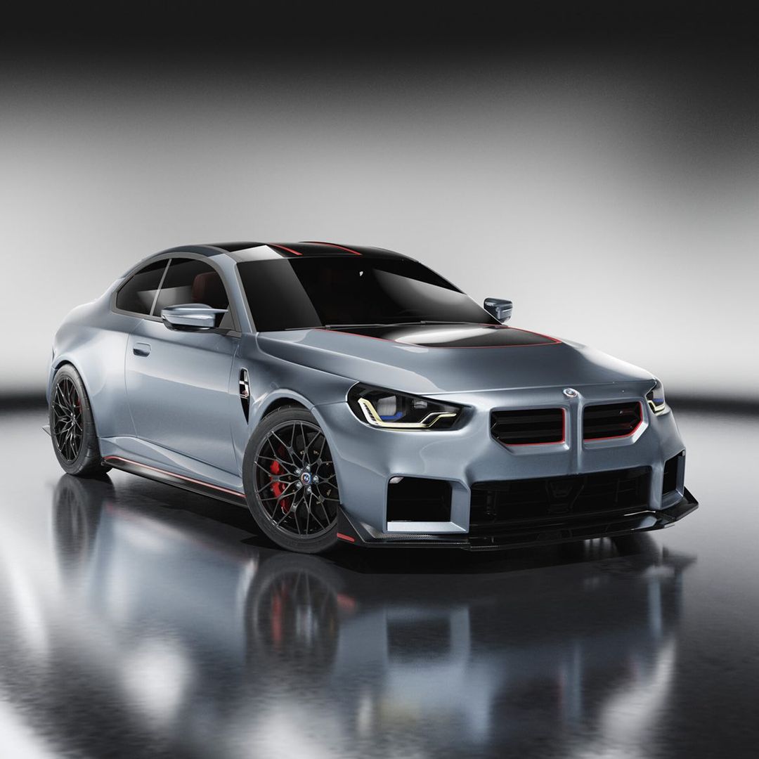 BMW M2 CSL Render Shows an Aggressive Body Style