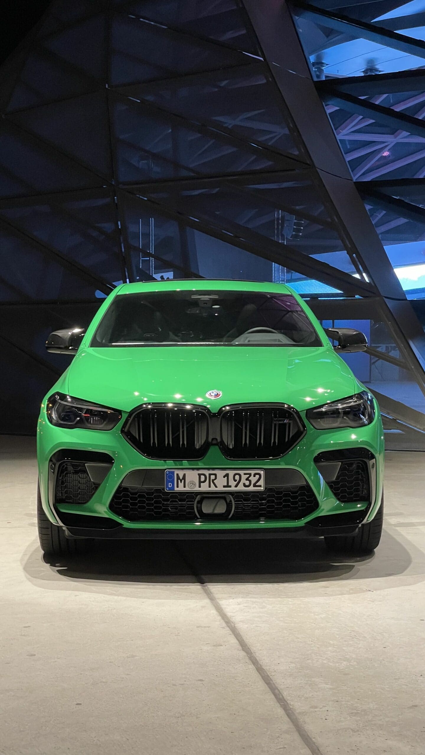 2022 BMW X6 M shines in a beautiful Signal Green color