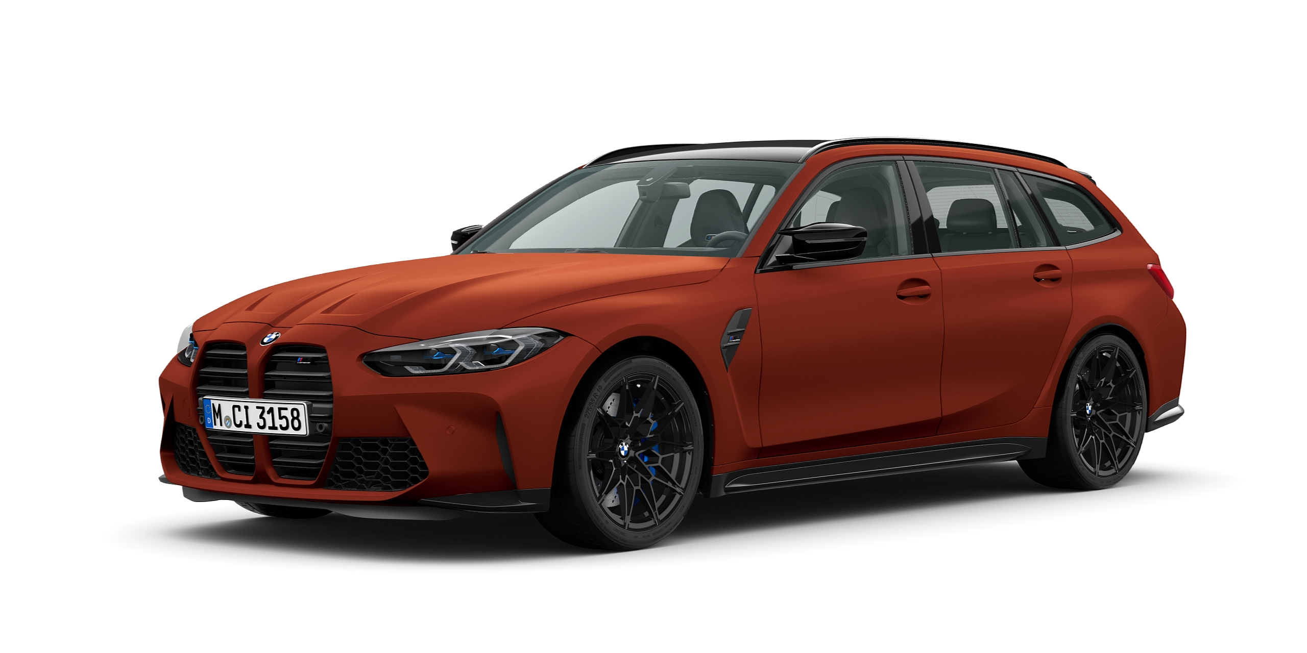 BMW Shows The 2023 M Touring With Frozen Orange Individual Paint