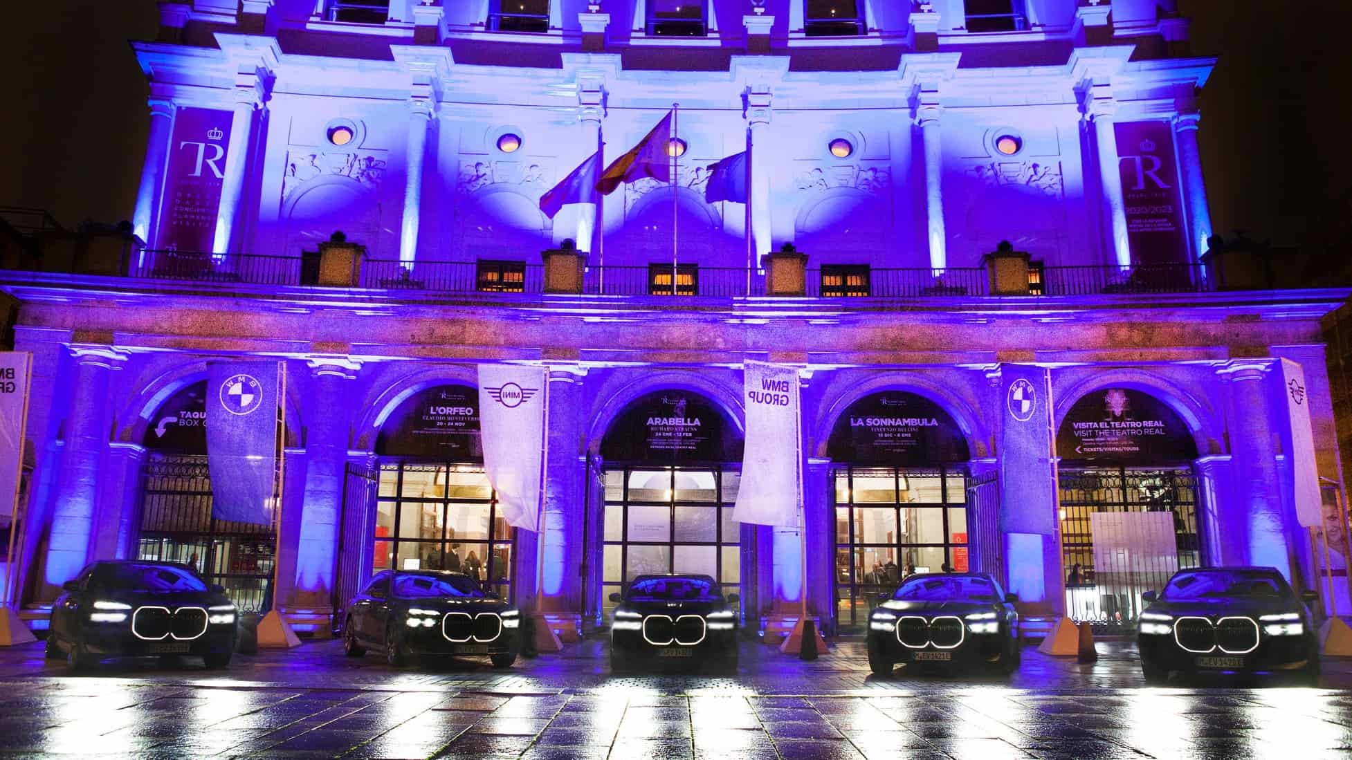 2023 BMW i7 Fleet Arrives In Madrid For BMW Painting Award