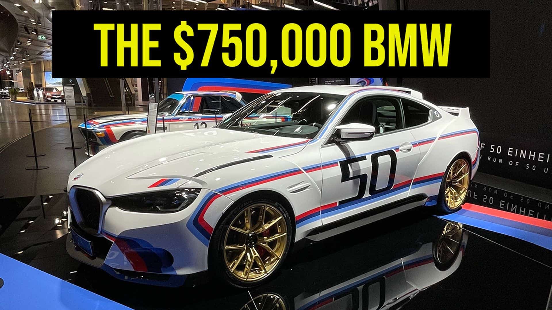 Exclusive First Video of the 2023 BMW 3.0 CSL