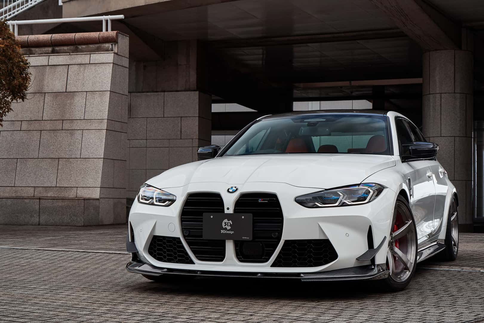 New 3D Design Aero Kit for the G80 M3 Adds Some Subtle Aggression