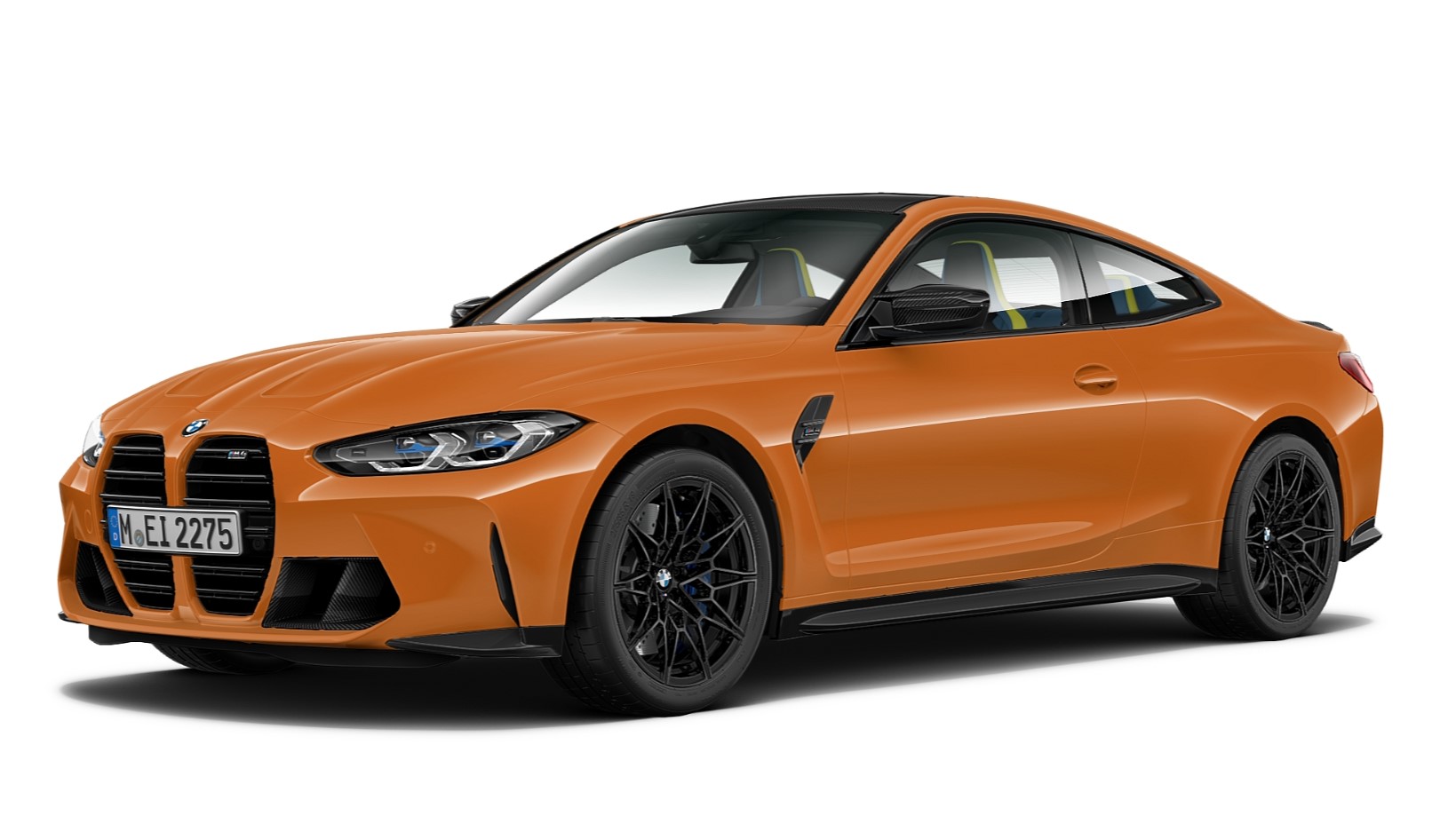 BMW M4 Fire Orange With M Performance Parts Costs 200,000 Euros