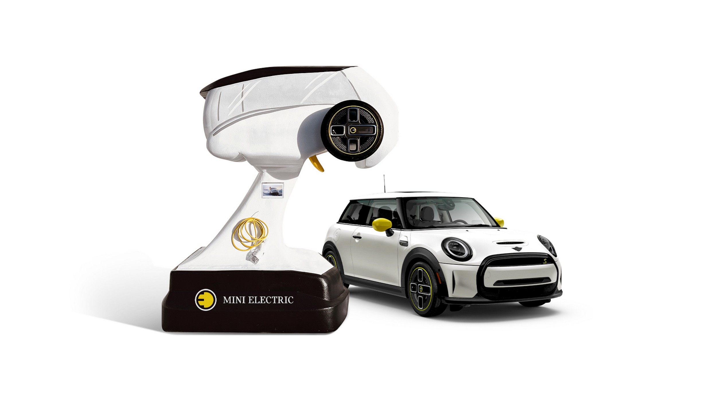 MINI Brings Giant EV Charger At The 2022 Los Angeles Auto Show