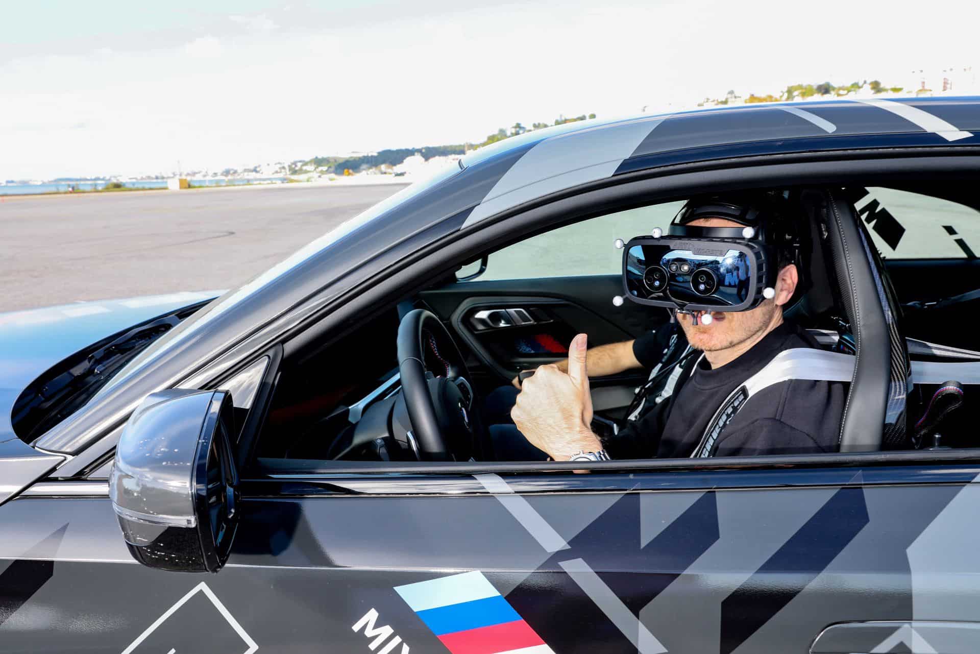Driving the New BMW M2 in a Mixed Reality World