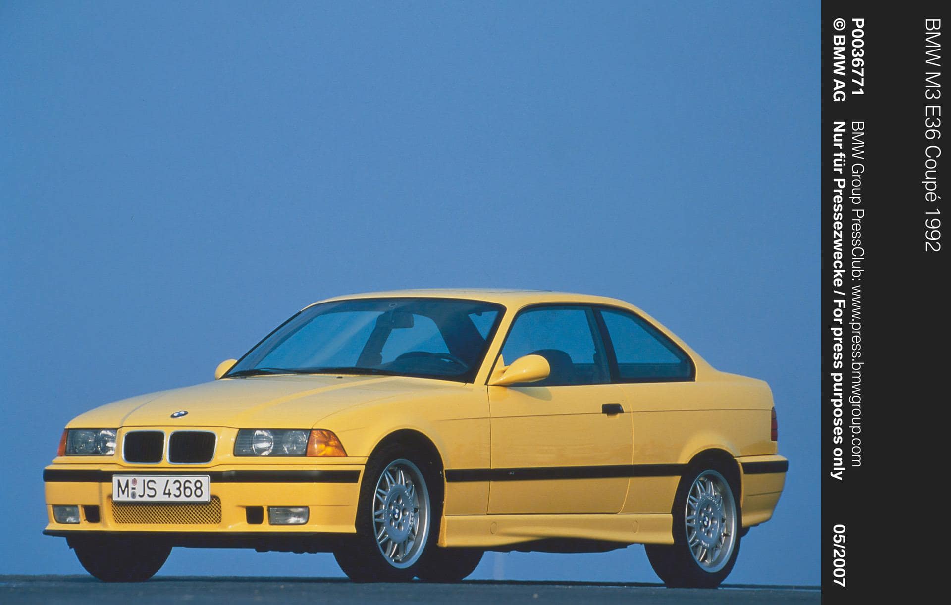 See Former BMW M3 E36 Test Car Get Meticulously Restored