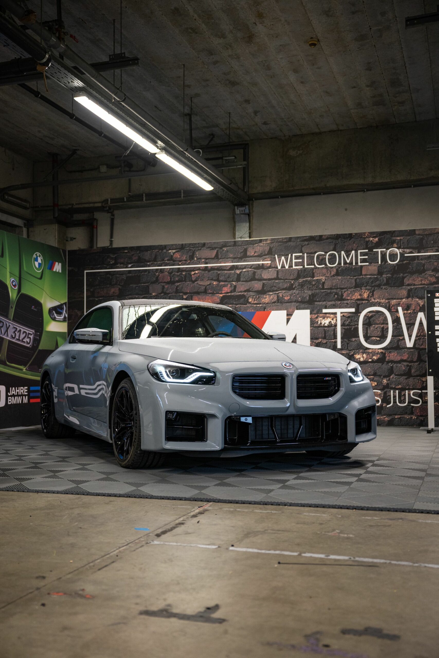 G87 BMW M2 Brooklyn Grey Poses For The Camera In M Town