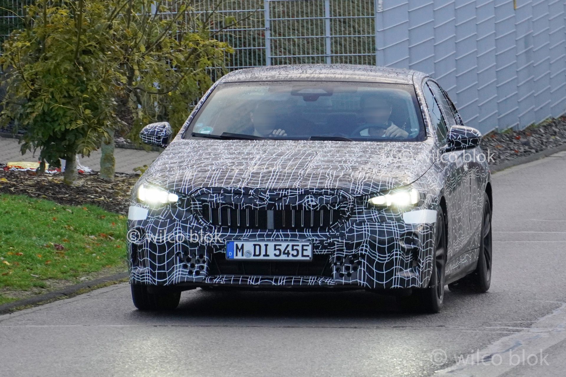 2024 BMW i5 Hides its Design Behind Camouflage