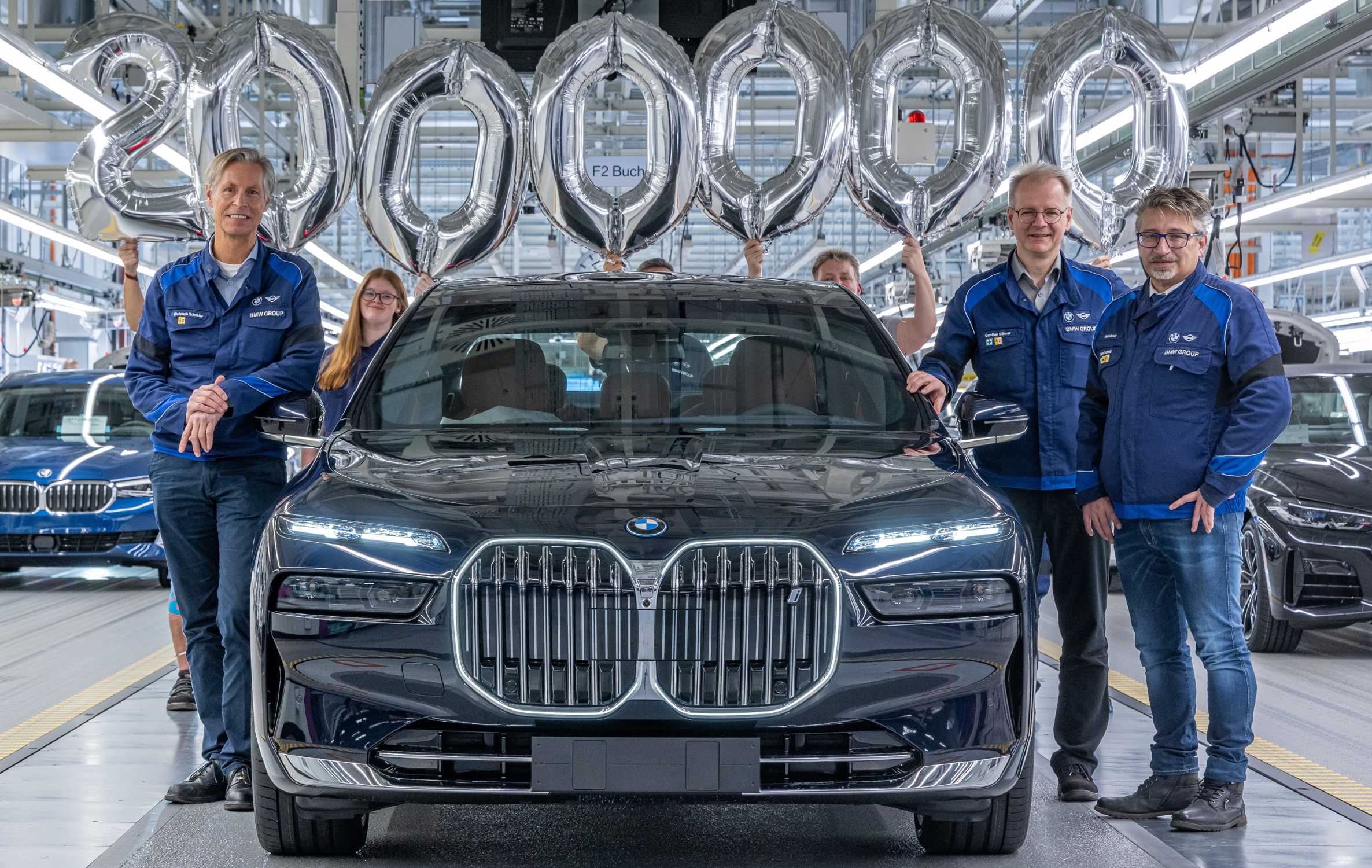 BMW Has Built Two Million 7 Series Sedans At Dingolfing Factory
