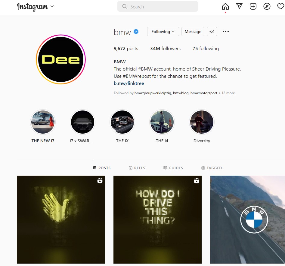 No, BMW's Social Media Accounts Have Not Been Hacked