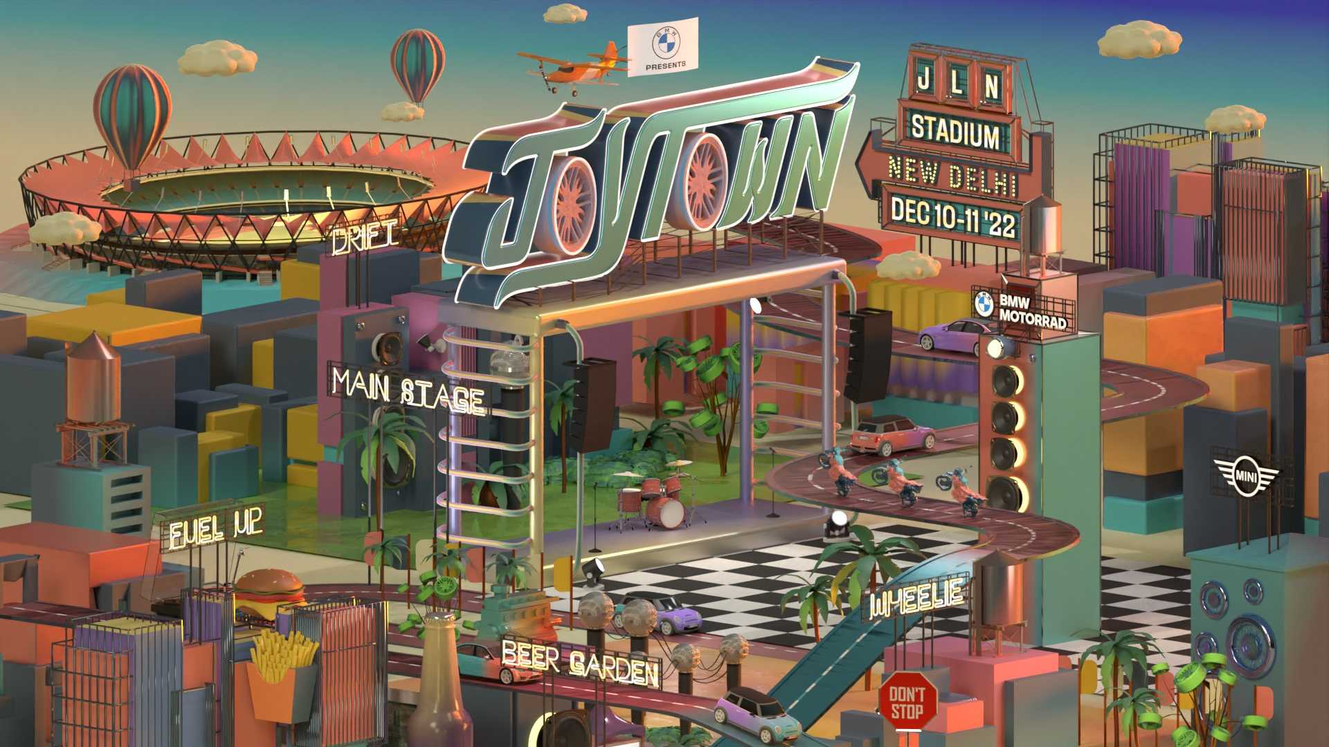 BMW JOYTOWN Announced As India's First Music And Driving Festival