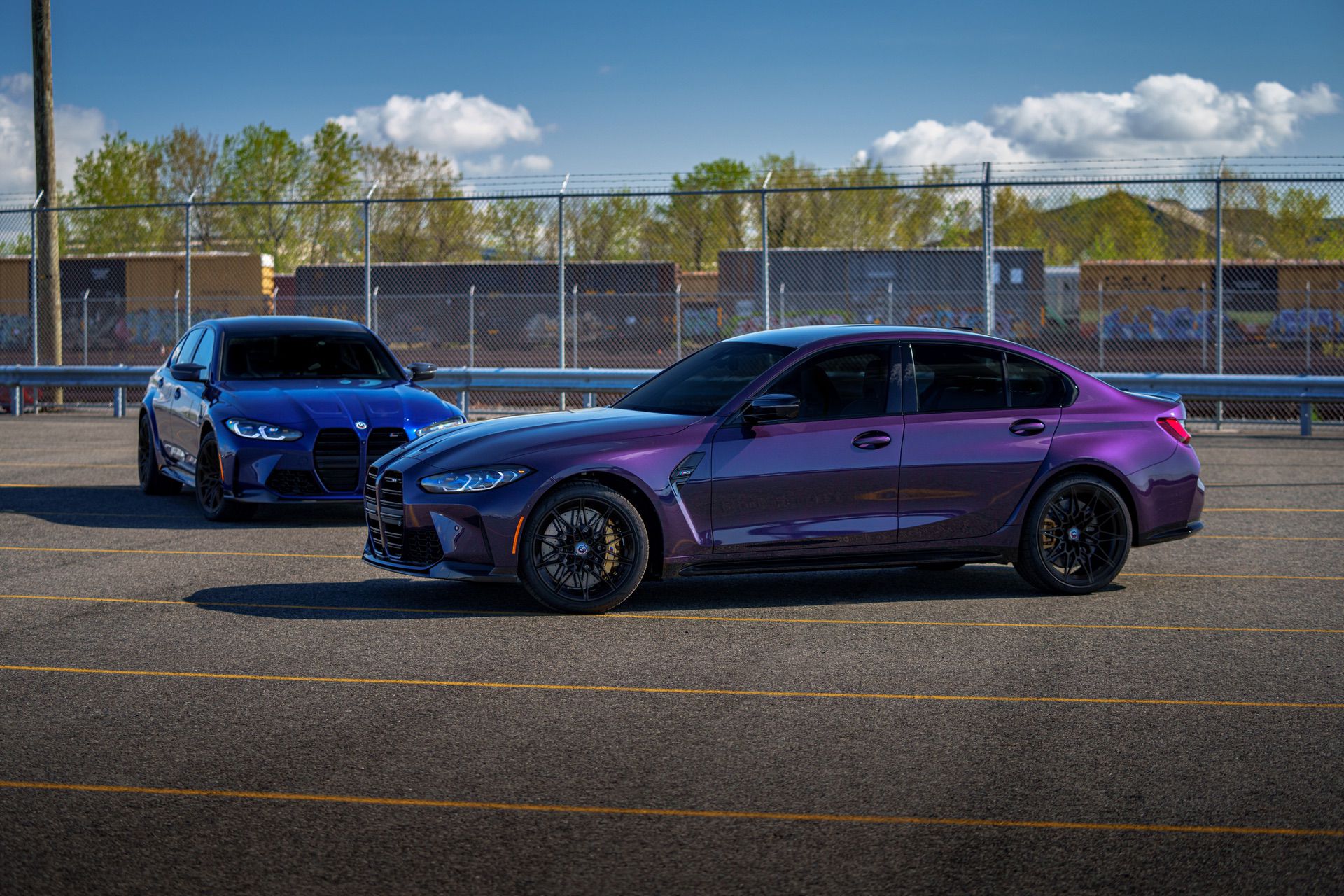 2023 BMW M3 50 Jahre Edition Techno Violet Gets Walkaround Treatment