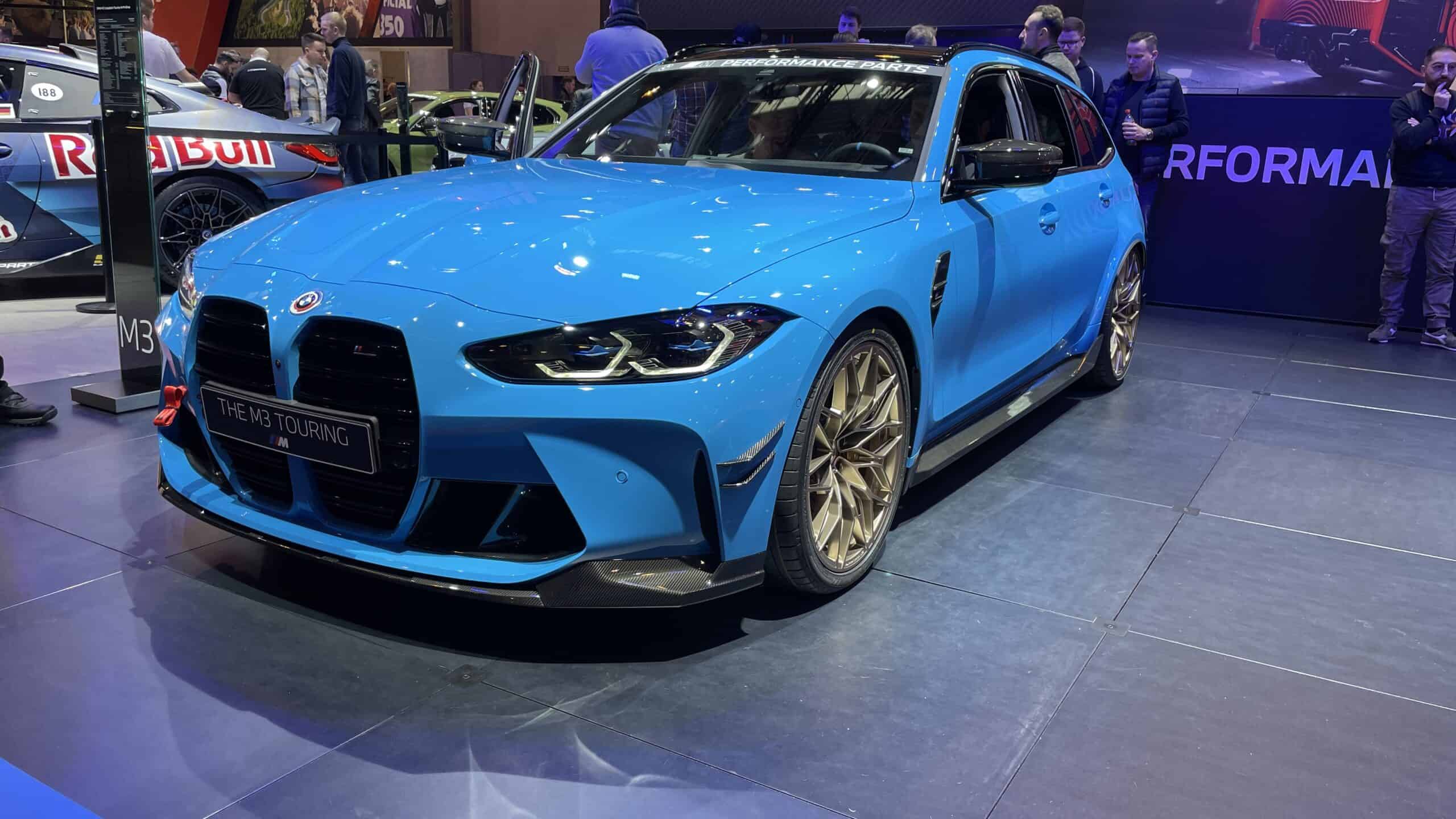BMW M3 Touring Gets M Performance Parts and Riviera Blue Paint