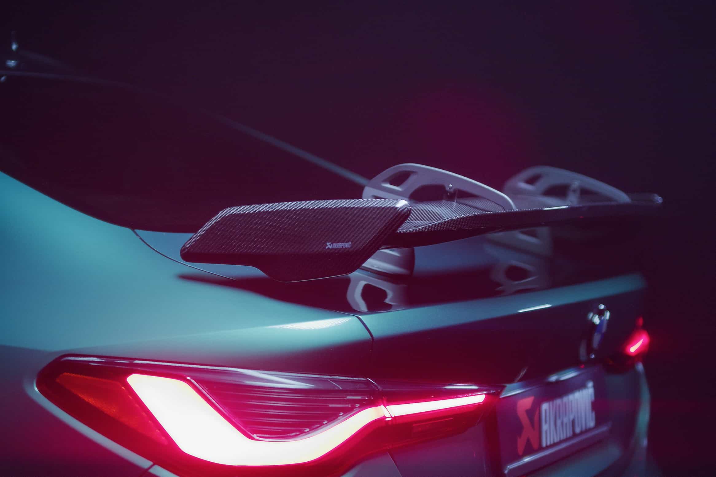 BMW M3 G80 And M4 G82 Get Adjustable Carbon Fiber Wing From Akrapovic