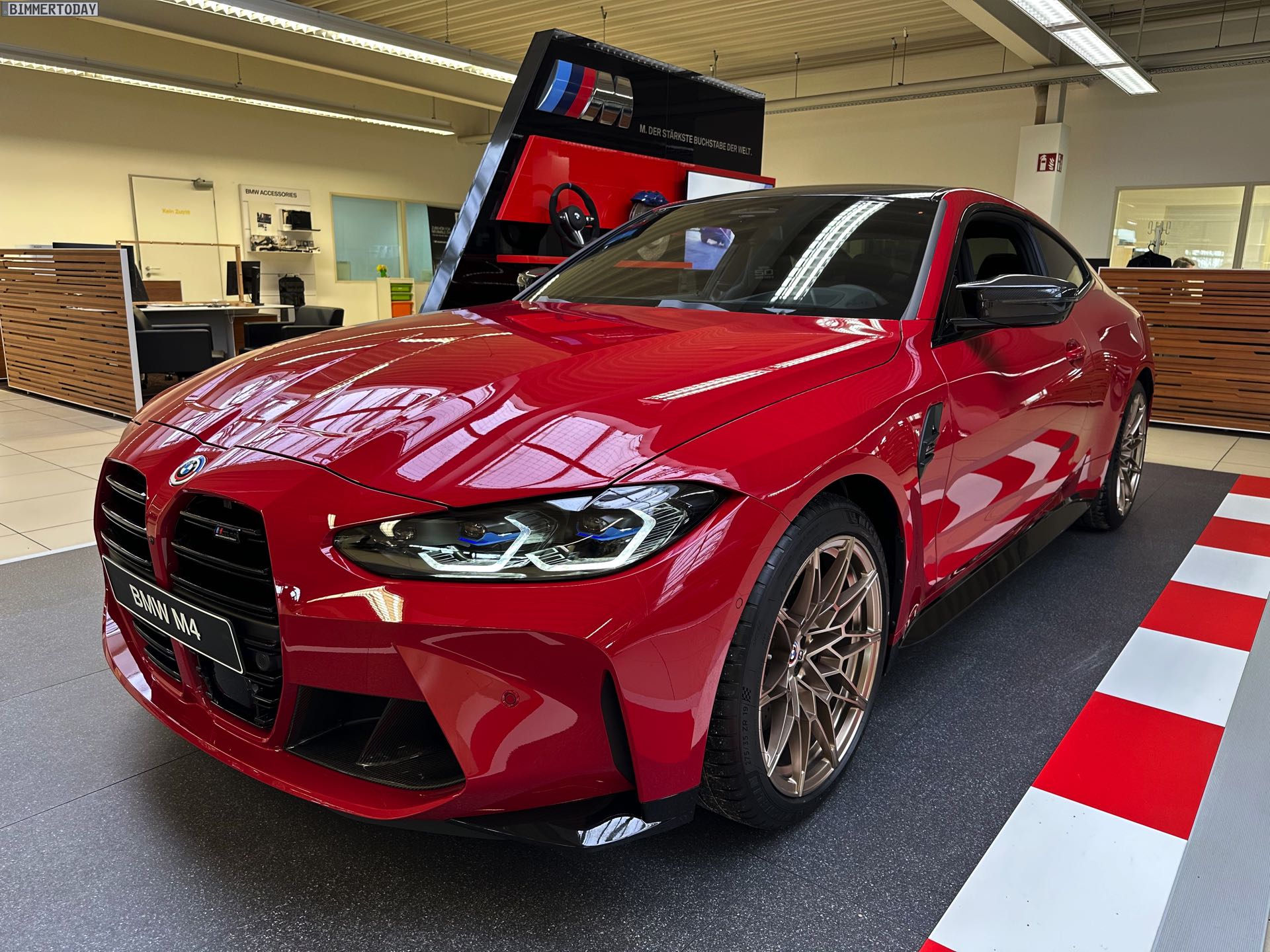 BMW M4 50 Jahre Edition Spotted At Dealer With Interesting Spec