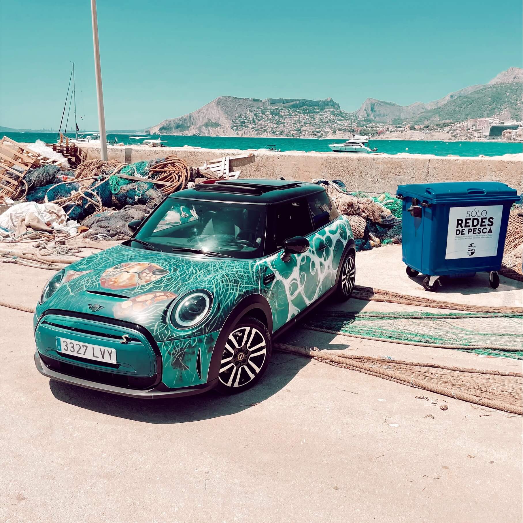 MINI Helps Remove 2,000 KG Of Plastics From Mediterranean Sea