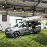 Mercedes EQT Marco Polo Concept: the first fully electric micro camper van
