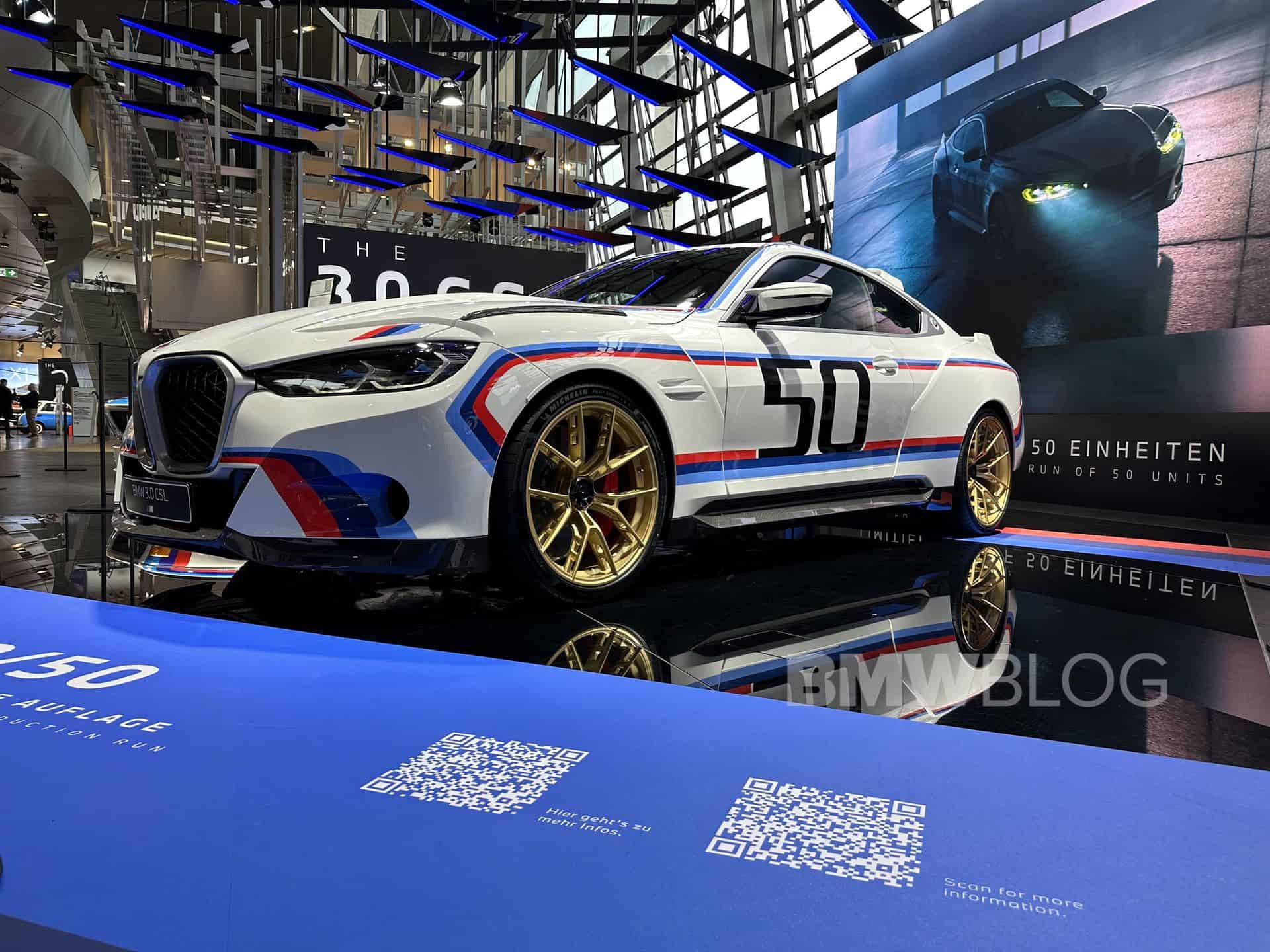 BMW 3.0 CSL To Make Auto Show Debut In January At 2023 Brussels Motor Show