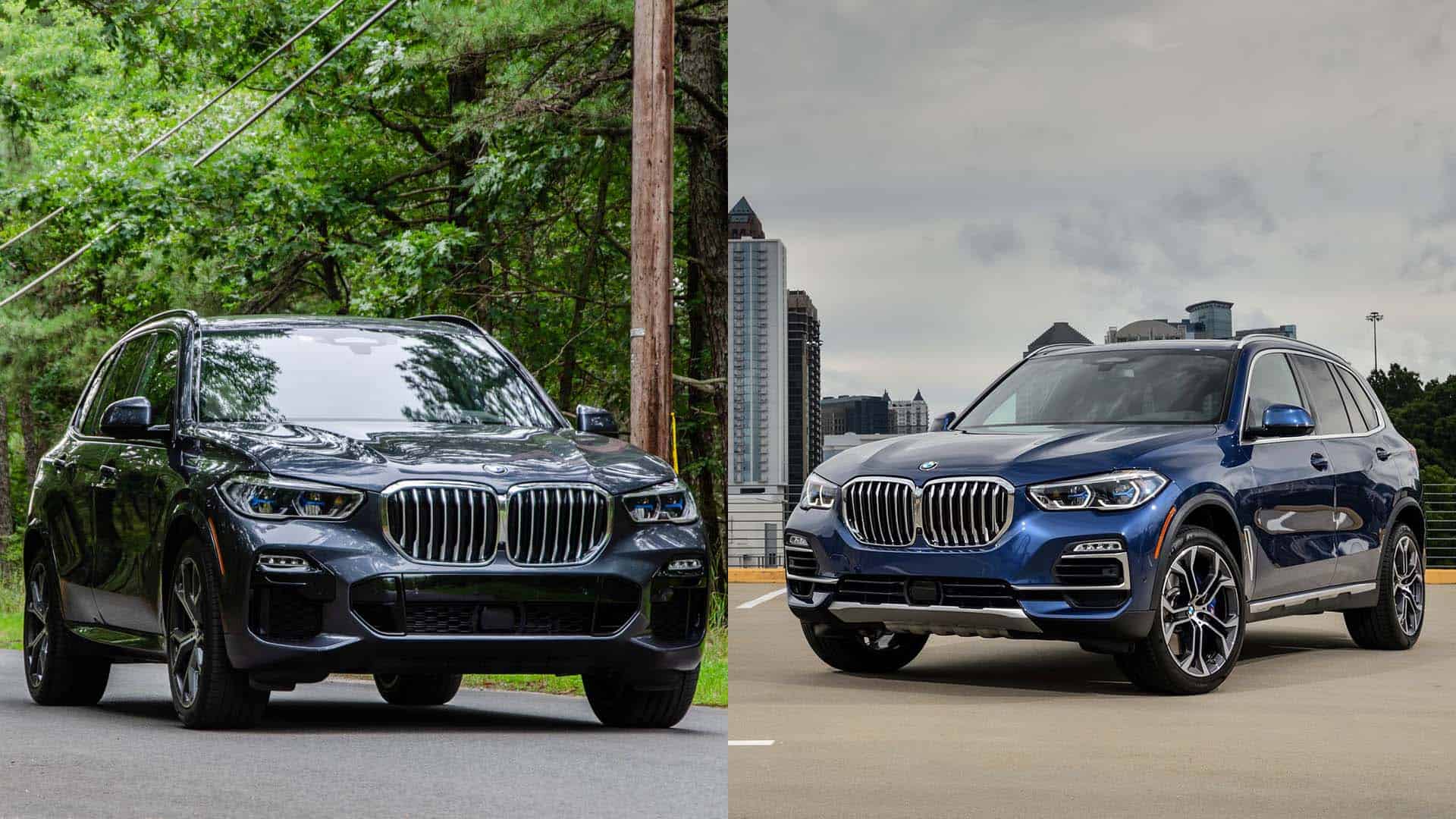 BMW X5 xDrive40i vs. BMW X5 xDrive45e