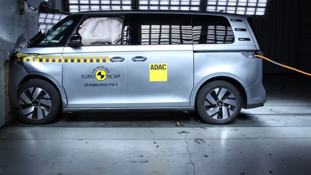 Volkswagen ID.Buzz crashes its way to five-star rating in Europe
