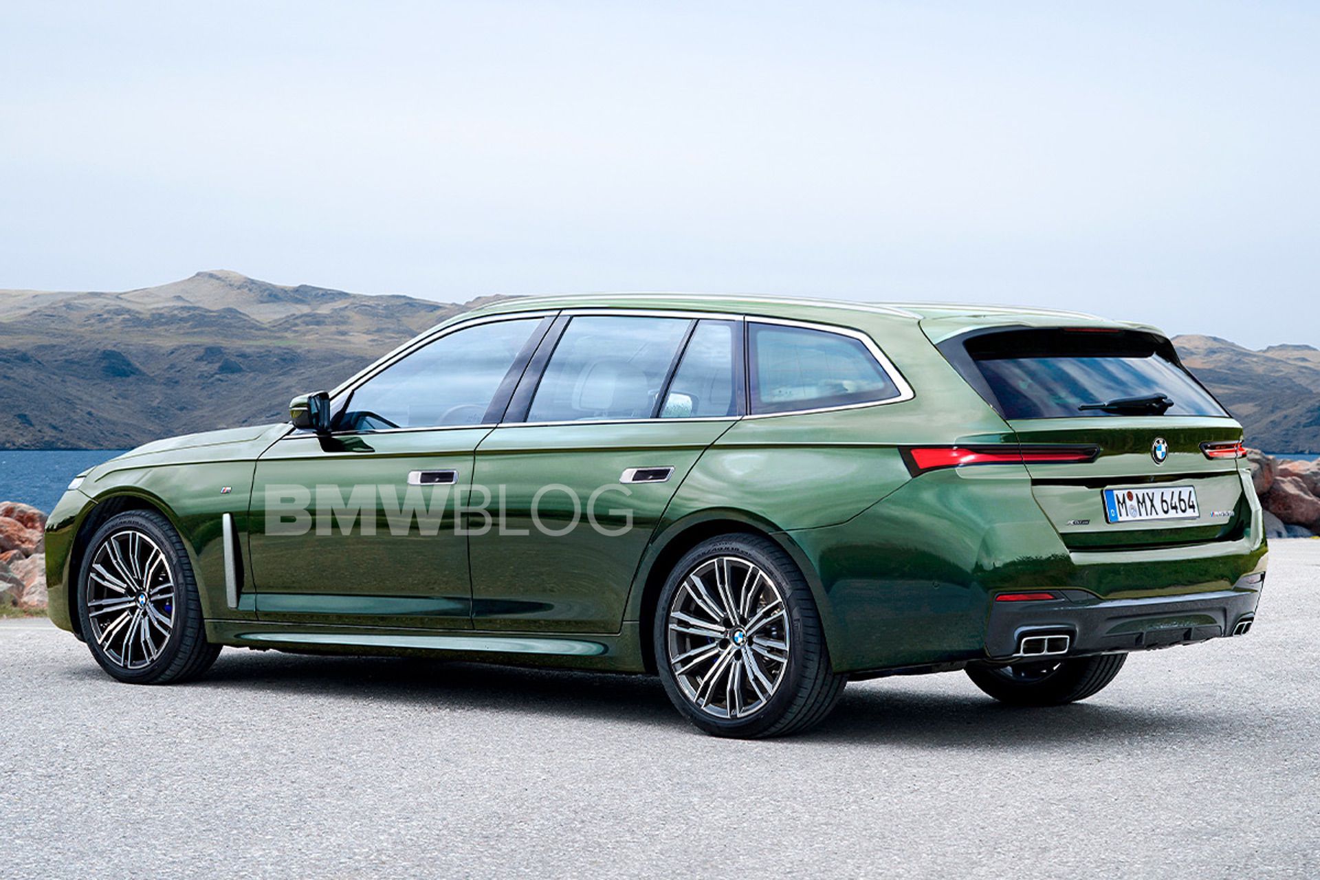 2024 BMW 5 Series Touring Rendering Shows Why We Need One in The U.S.