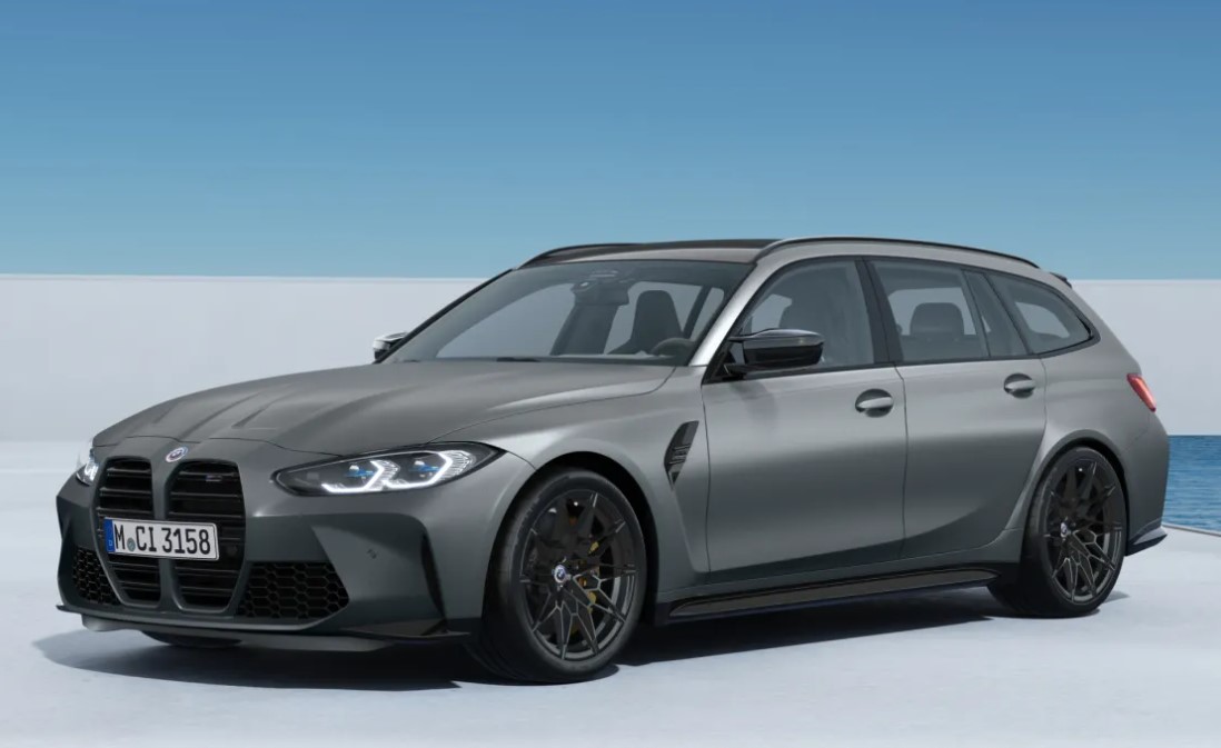 Pricey BMW M3 Touring Frozen Pure Grey Showcased With Lots Of Options