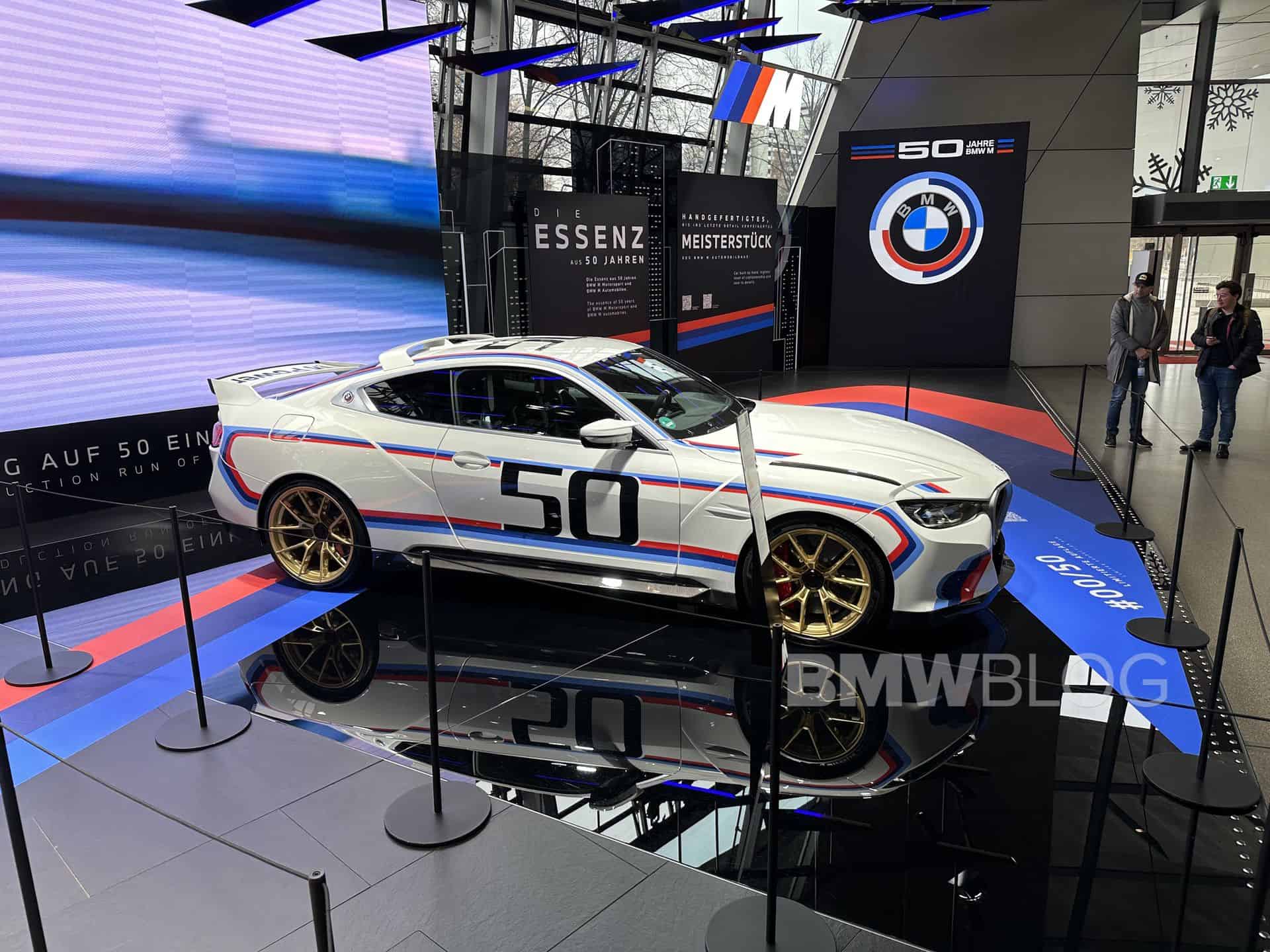 BMW 3.0 CSL, M2, And XM Filmed At 2023 Brussels Motor Show