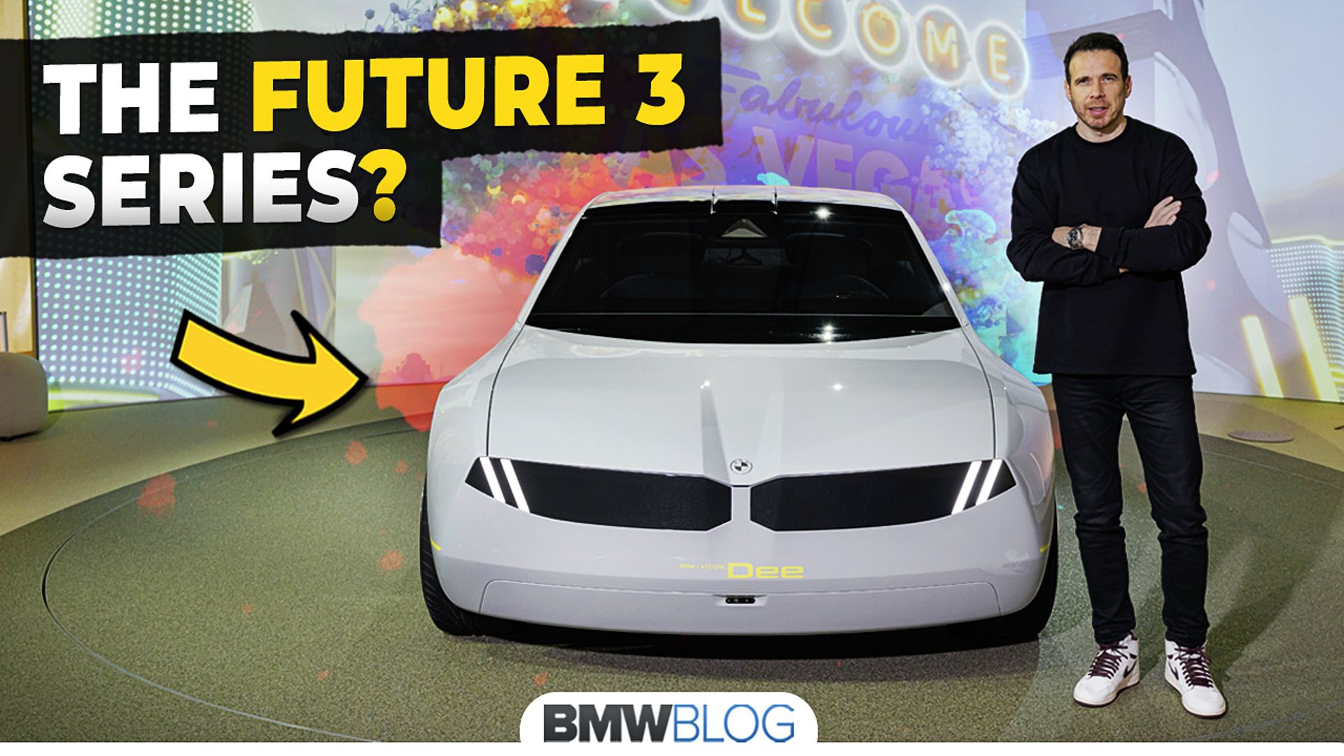 BMW i Vision Dee Exclusive Interview and Walkaround