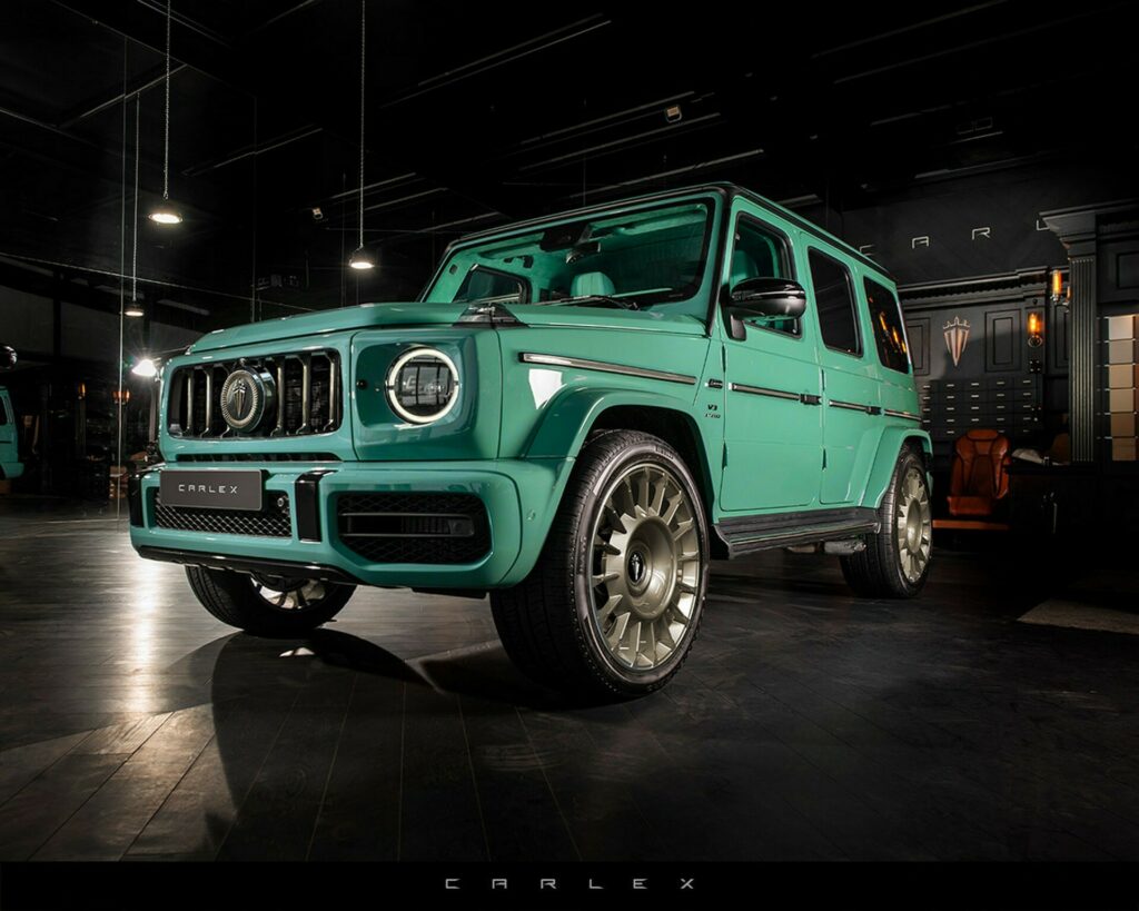 Mercedes-AMG G 63 Gets Minty Makeover from Carlex