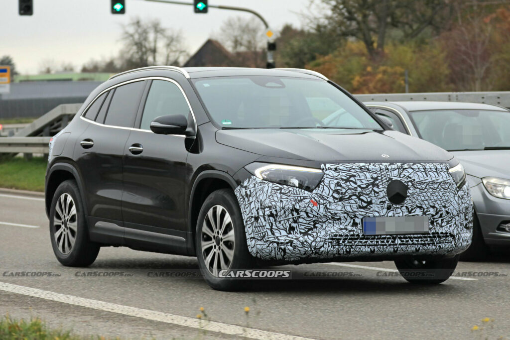 Mercedes-Benz EQA Electric Crossover is Readying for a Facelift
