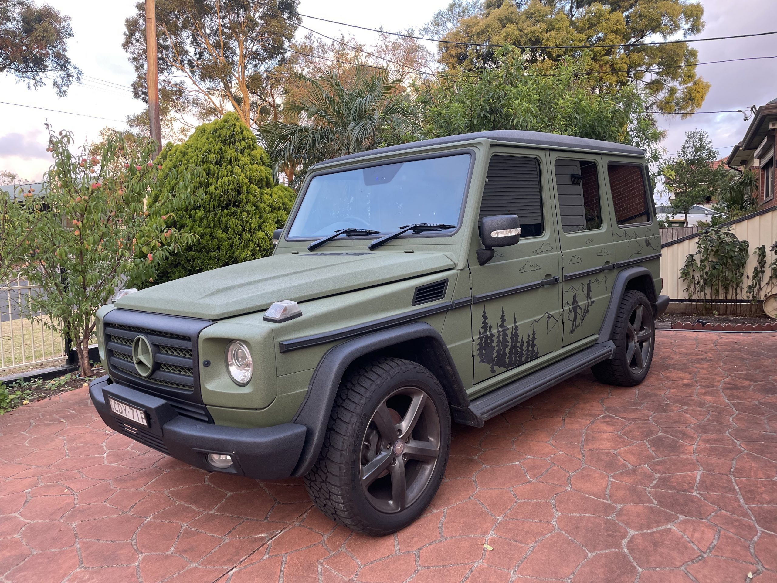 Mercedes G-Class Customized to Raise Awareness in Men's Mental Health
